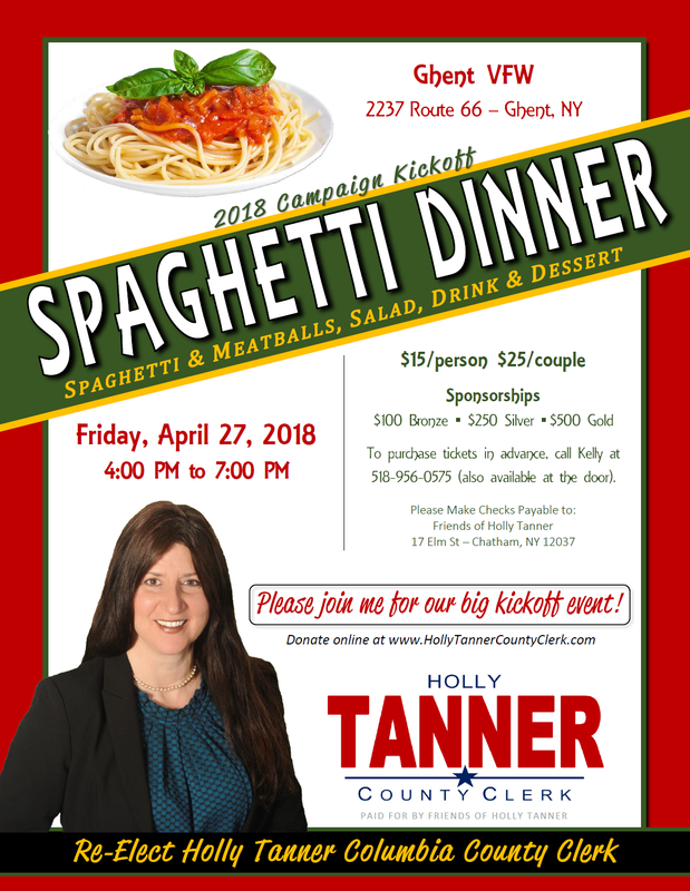 Campaign Kick-off Spaghetti Dinner